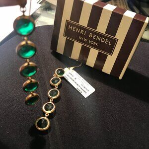 woman earrings by Henry Bendel, New York. New. Vintage.